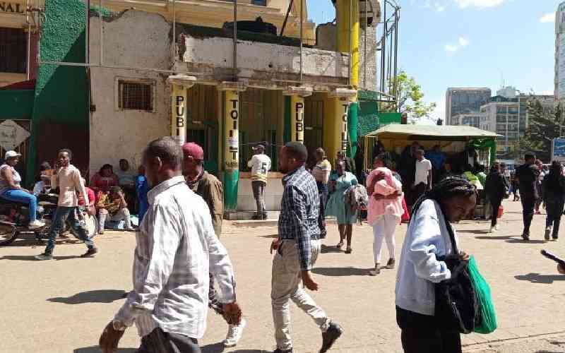 The messy battle to control public toilets in Nairobi