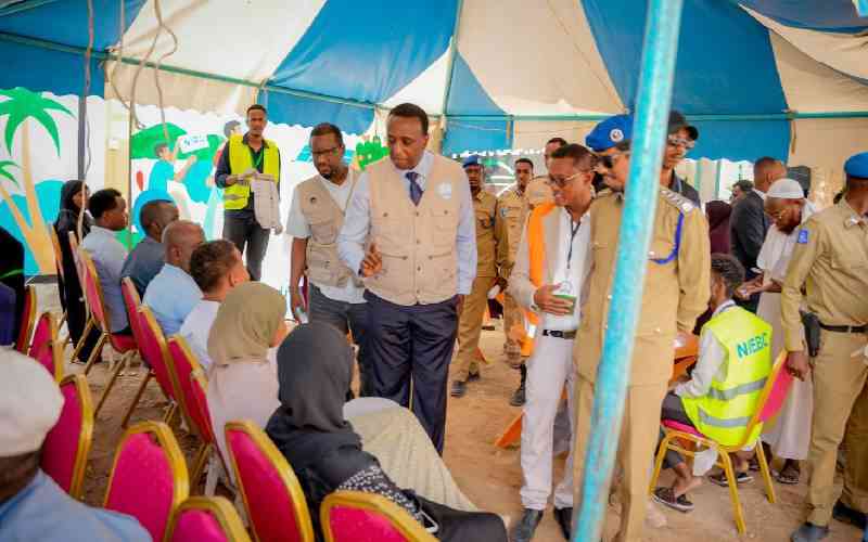 Abdikarim Hassan: The man behind Somalia's ballot