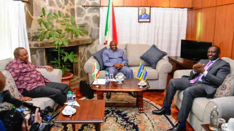 Ruto praises Uhuru's peace-making job in the DRC