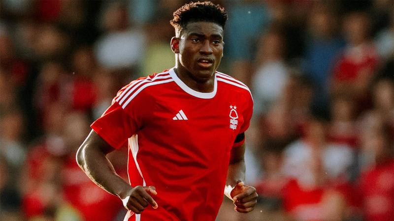 Forest striker Awoniyi placed in induced coma after surgery