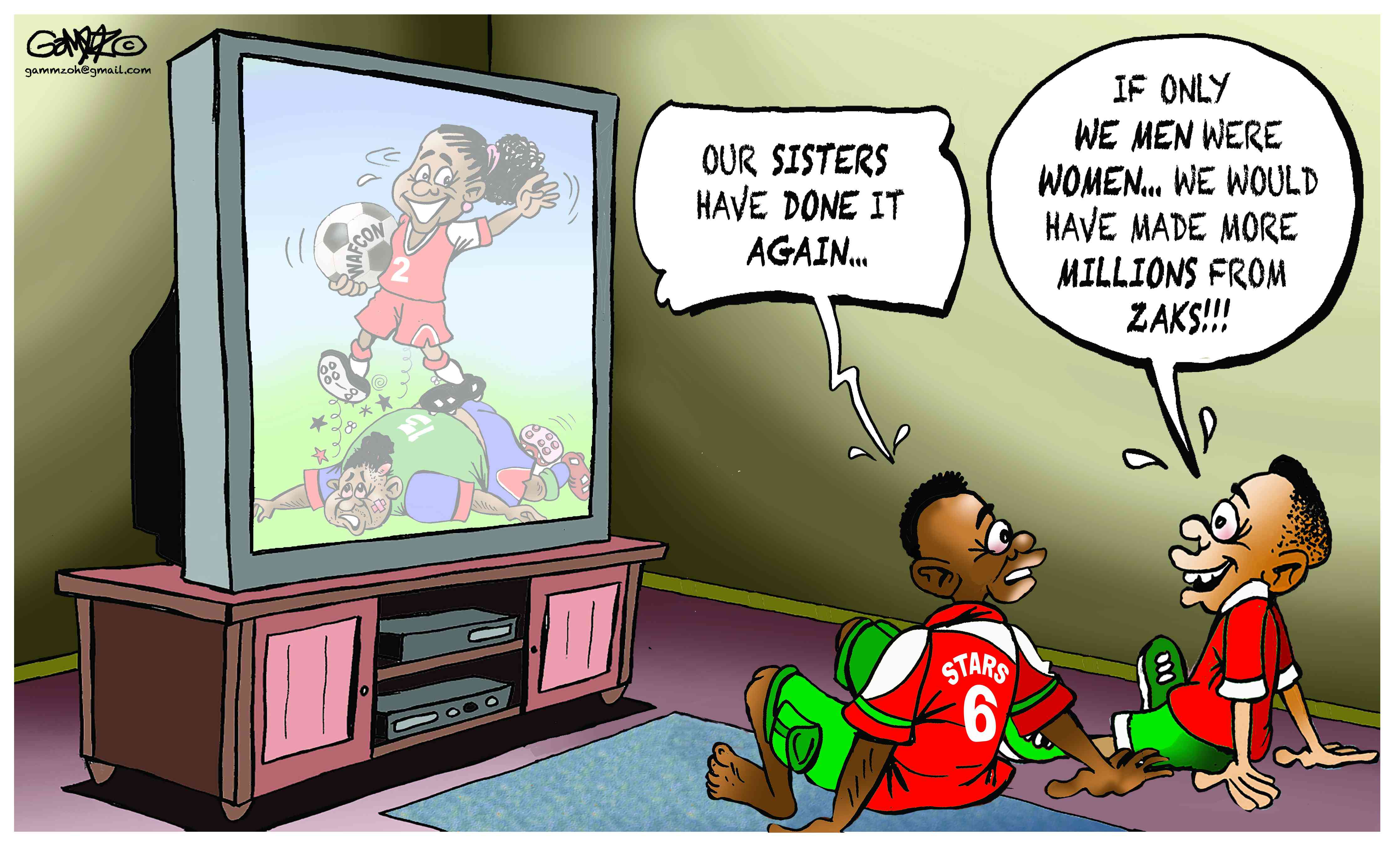 Back on the African stage...