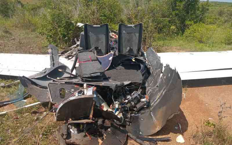 Two Air Force officers die after military plane crashes in Kwale