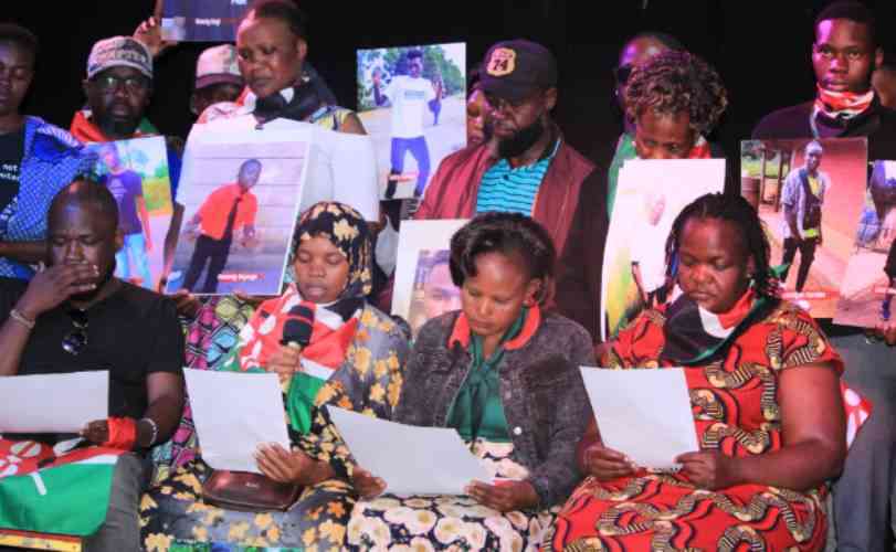 Families of victims killed in protests demand justice, compensation