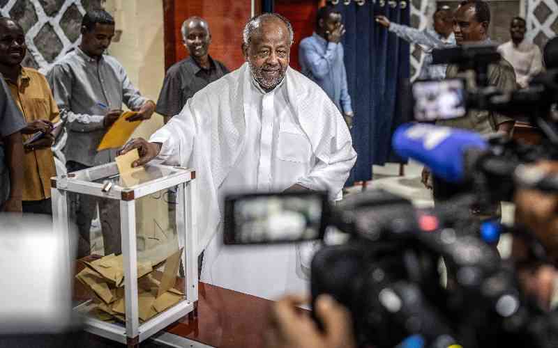 Djibouti leader Omar claims sixth straight term