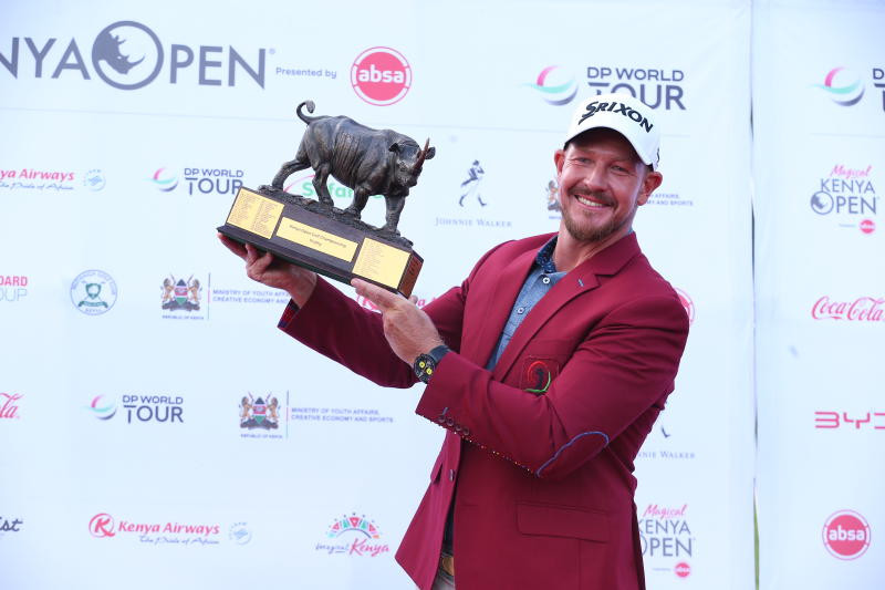 Fairy tale for South African Kruyswijk as he wins 2025 Magical Kenya Open title