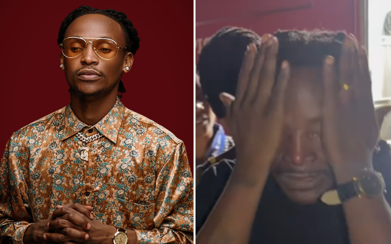 Artist Barnaba Classic in tears after fire destroyed studio, days after renovation