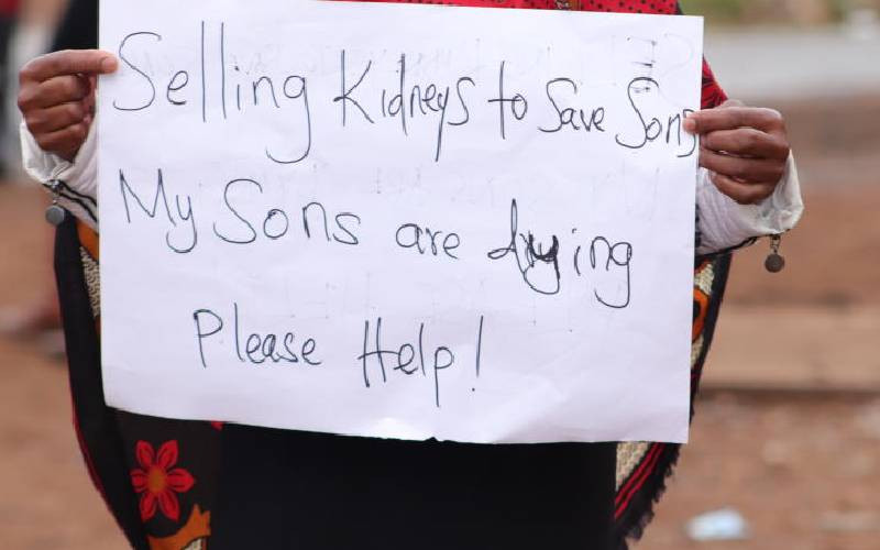Why desperate youth are selling kidneys in Eldoret