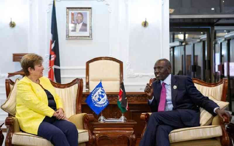 Ruto back to begging IMF as country struggles with debt, empty coffers