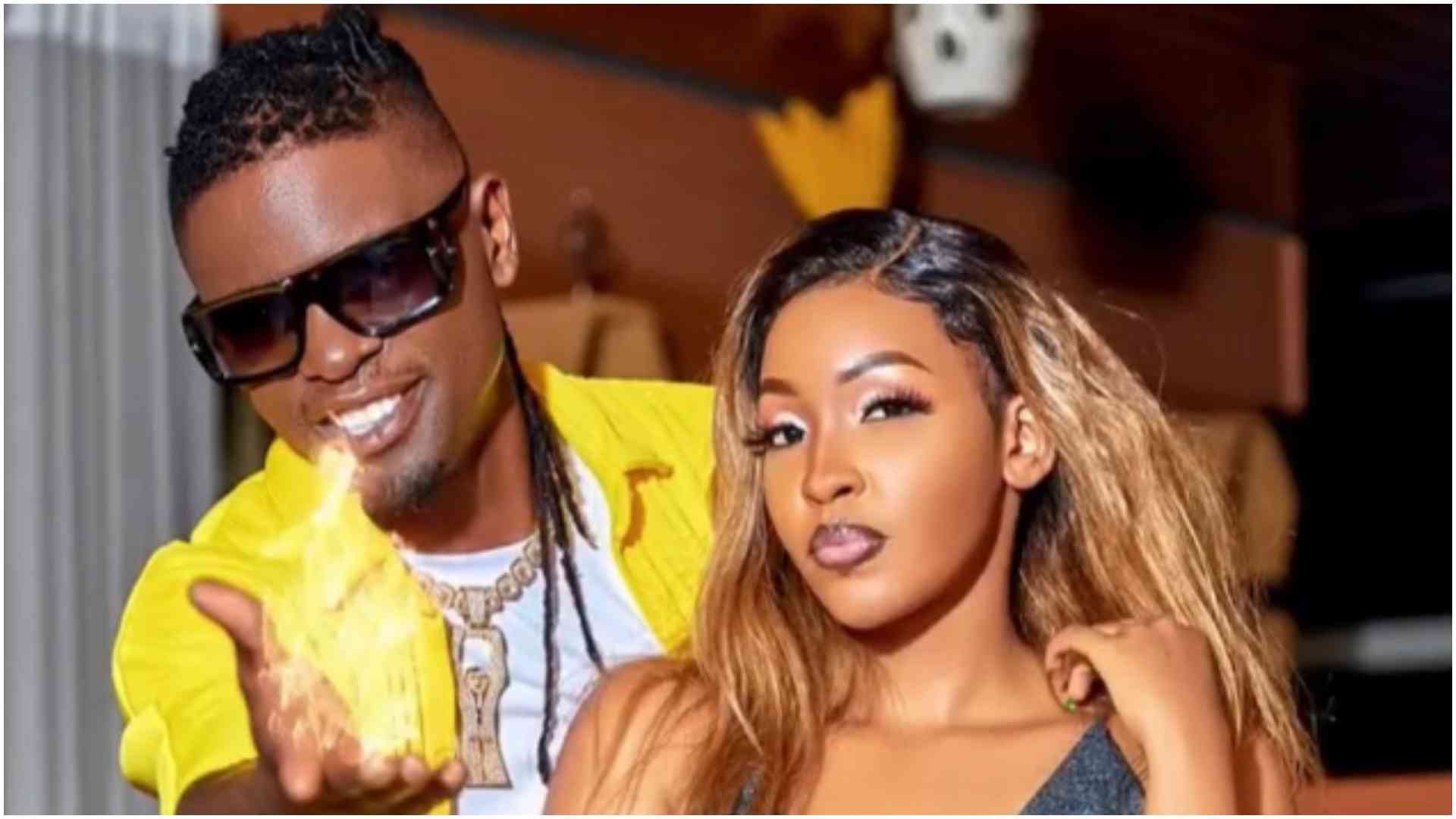Weasel: Ugandan musician cries out as wife Sandra Teta allegedly assaults him in viral video