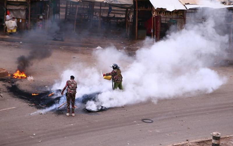 Teargas, arrests greet Gen Z anniversary as police seal off Nairobi