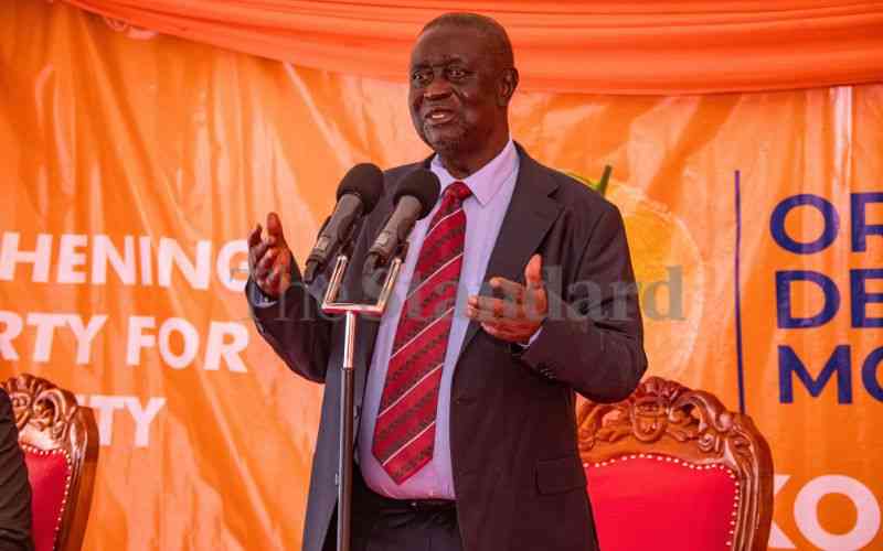 Oburu urges police to protect peaceful protesters