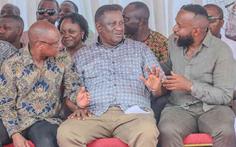 Kingi, Mvurya in unity campaign in Coast head of polls