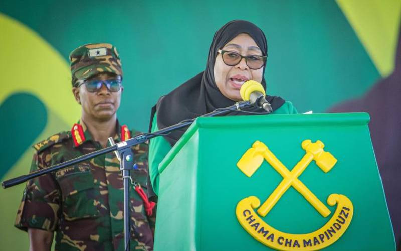 President Suluhu runs solo race after brutally edging out critics out of the way media and opposition