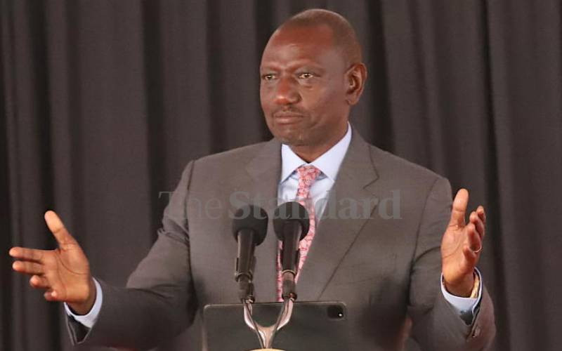 Housing levy to end pain of people living in slums, Ruto says