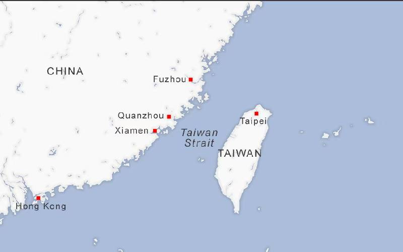 China protests flight of US warplane over Taiwan Strait