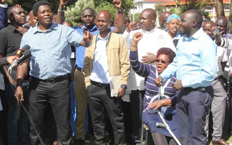 MTRH workers issue seven day strike ultimatum over welfare funding crisis