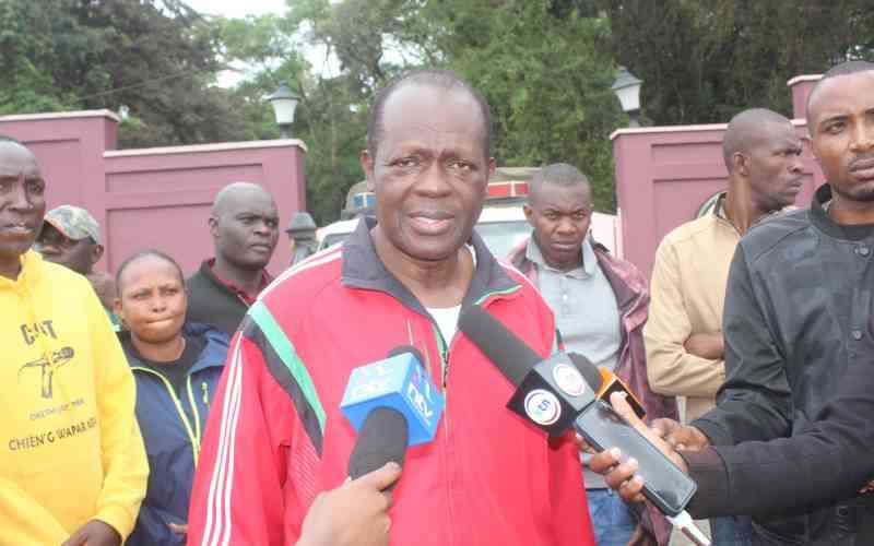 Tuju asks DCI to arrest those behind business property raid