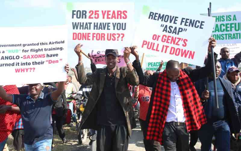 'We'll pull it down': Maa community threatens Orly Airpark fence over jobs row