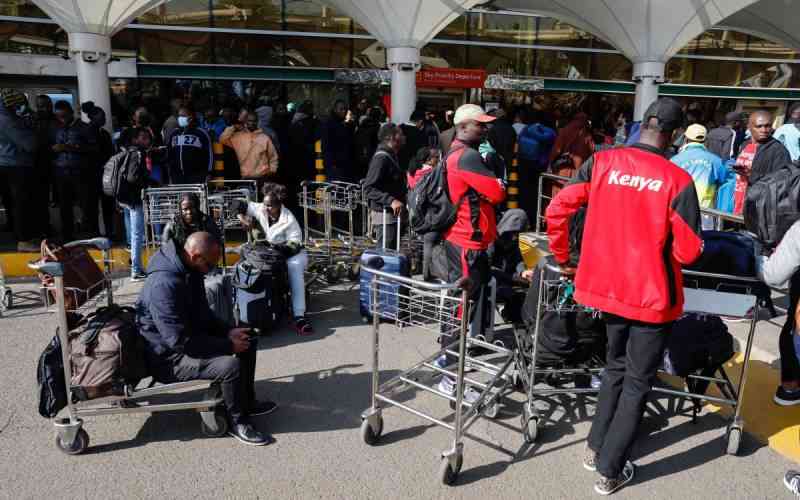 Kenya airport strike disrupts flights