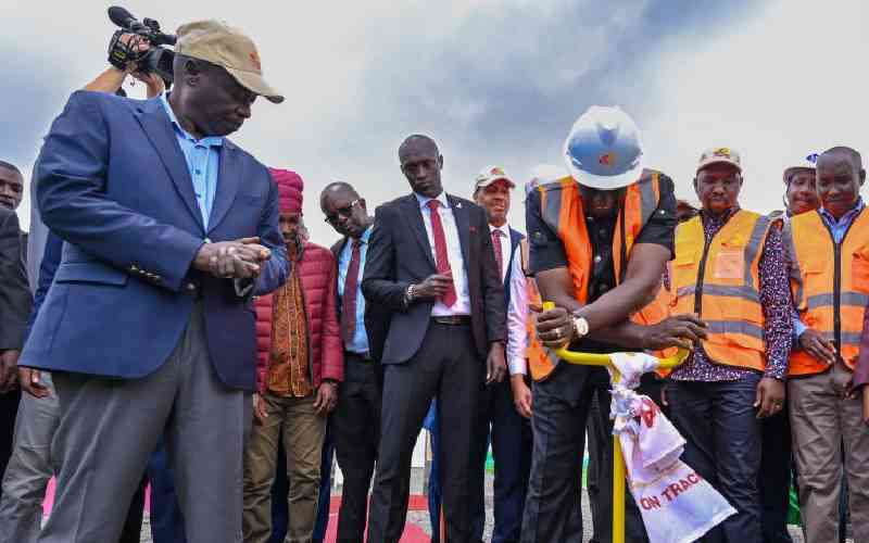 Ruto launches Riruta-Ngong' commuter railway line project