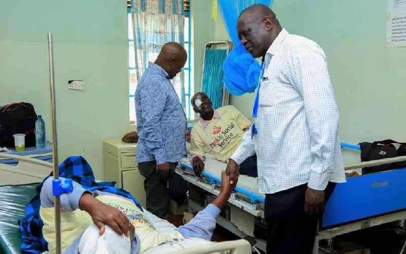  Lesiyampe pledges KNH's cancer centre upgrade to curb patient complaints