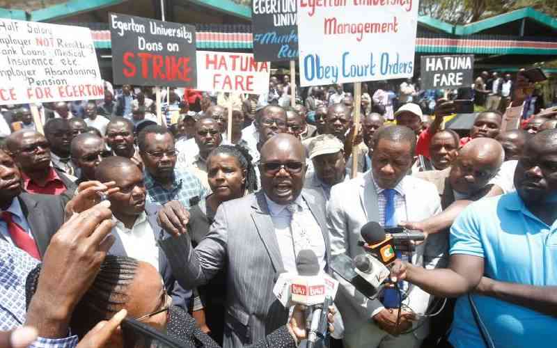 Court rules University lecturers' strike unlawful