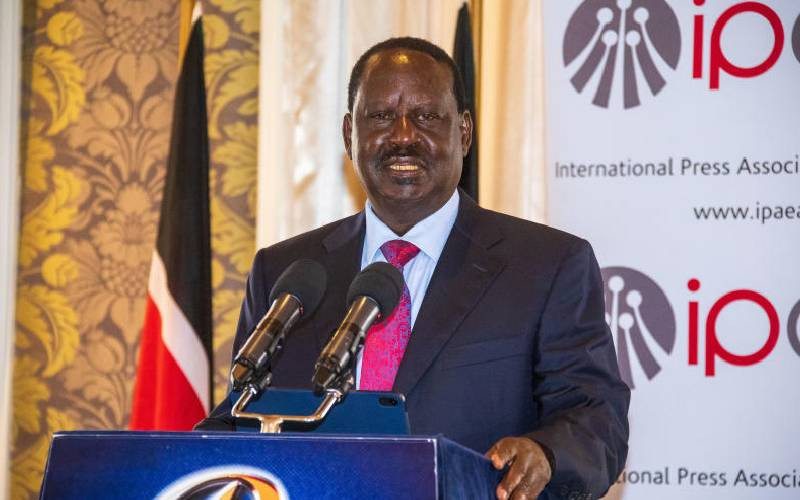 Raila says Kenyans united against punitive taxes and police brutality