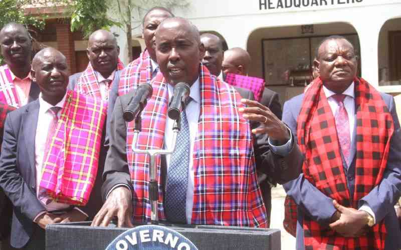 Kajiado Governor joins race to...