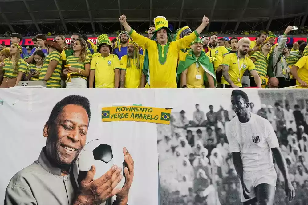 I'll be watching the game from hospital: Image of Pele shines bright for Brazilian fans at World Cup