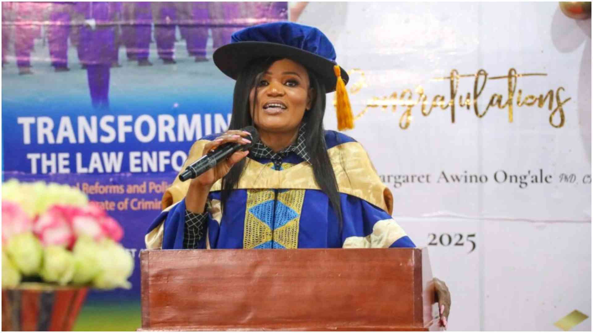 Dr Margaret Awino, DCI officer making history with two PhDs, mission to transform policing