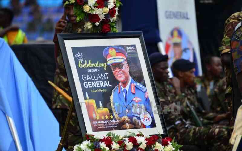 Final salute: Tears, pain and heartbreak as Ogolla buried