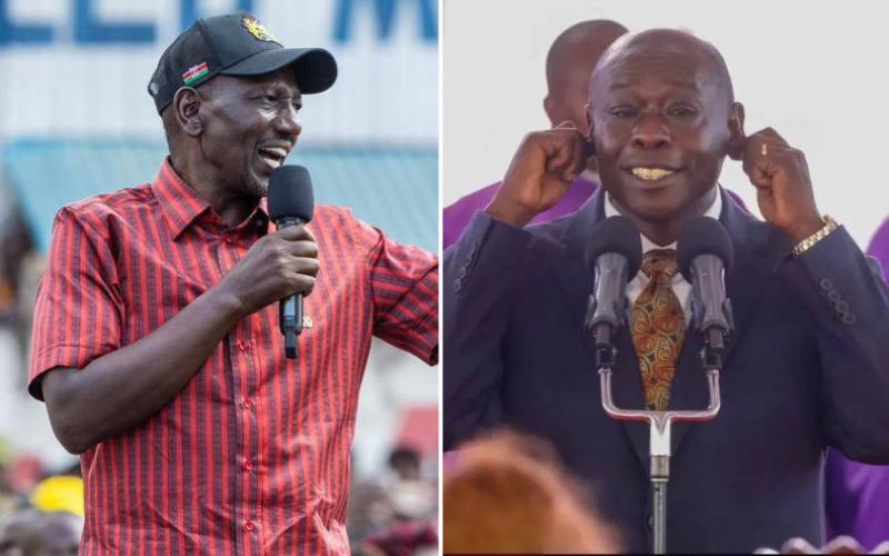 Ruto hits out at Gachagua, claims he wasted five years in Parliament