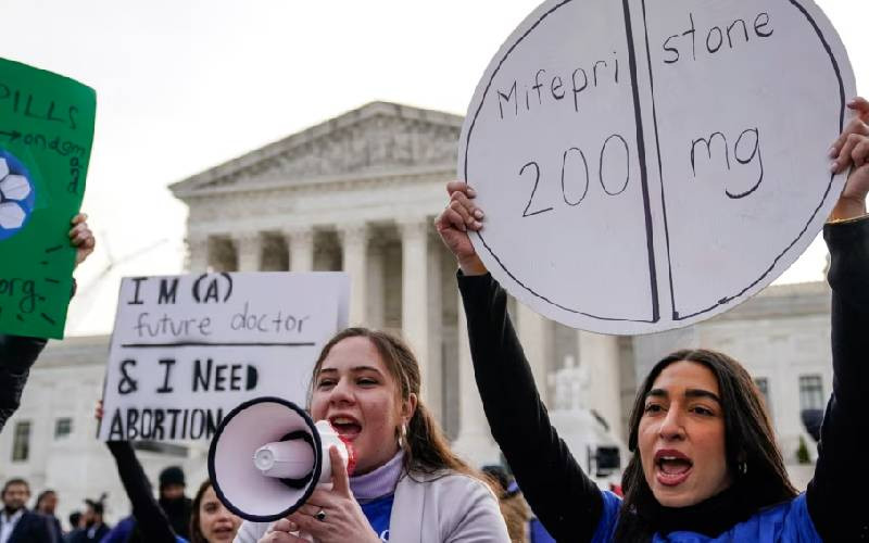 Supreme Court hears arguments on medicated abortion restriction