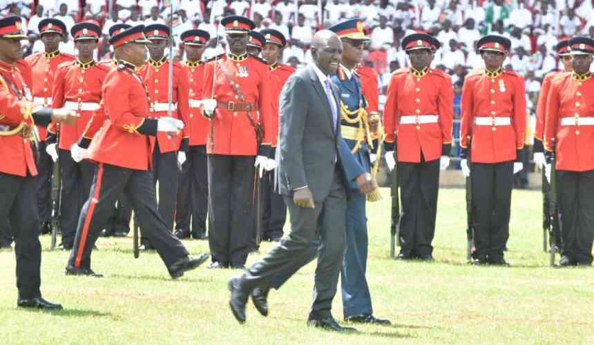 Heads of State, dignitaries at Madaraka Day fete