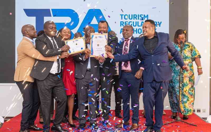 Tourism body  honours Gelian Hotel as best in Eastern, Northern and Samburu Regions