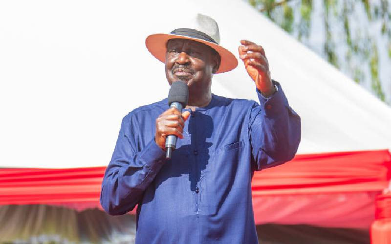 Raila claims opposition reached out to him to unite against Ruto