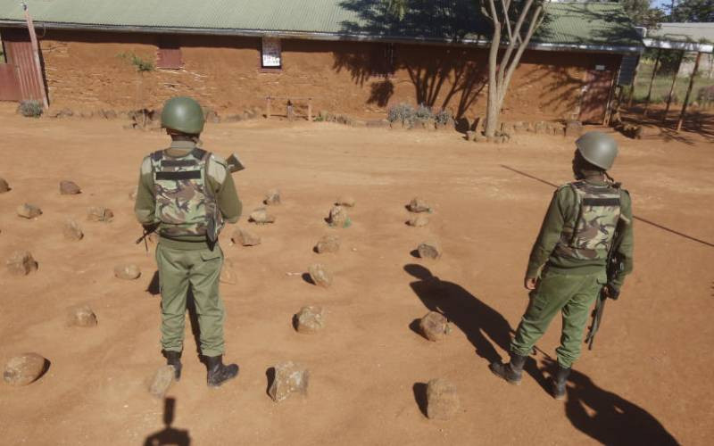 Security operation targets criminals in Mukogondo forest in Laikipia