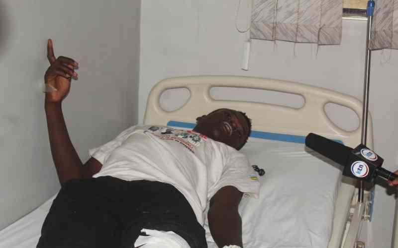 Abducted activist Collins Otieno recounts torture ordeal before roadside dumping