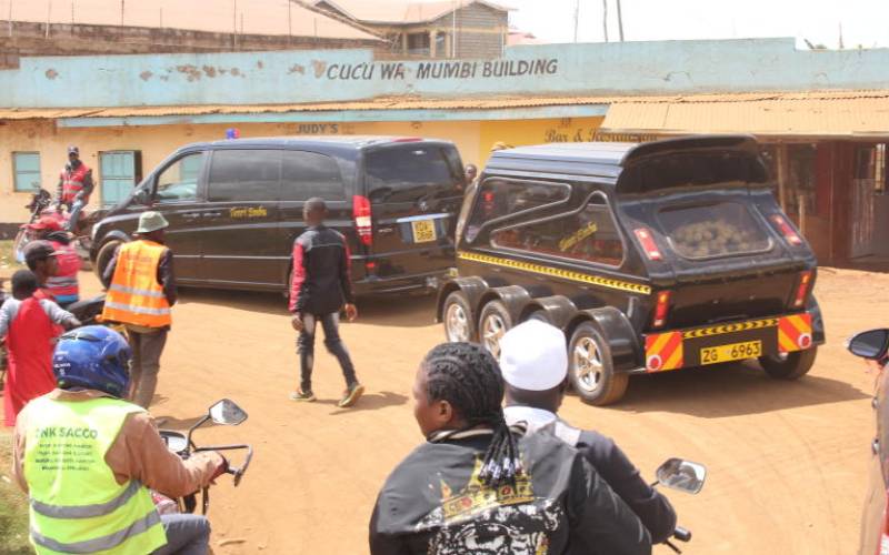 Thousands attend burial of controversial Embu tycoon