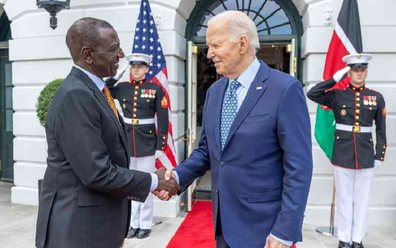 Ruto on US radar