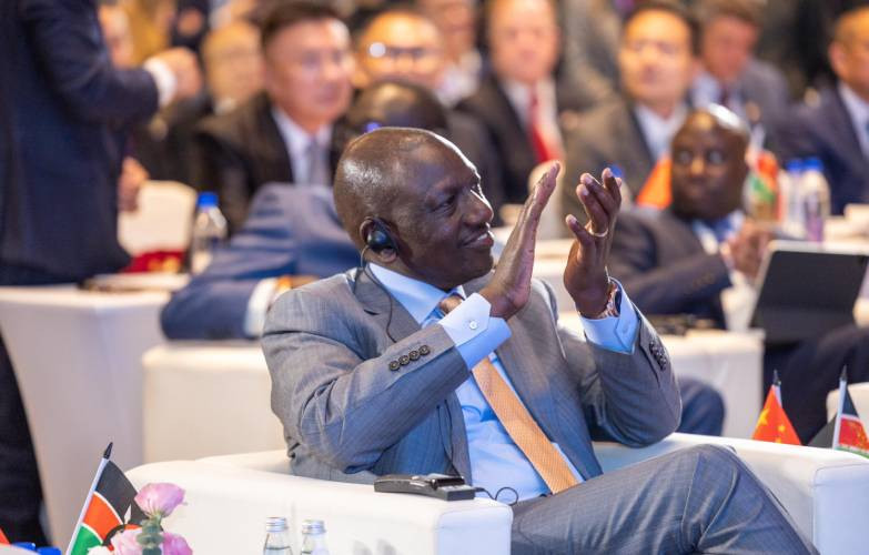 Ruto hails bilateral ties between Kenya and China