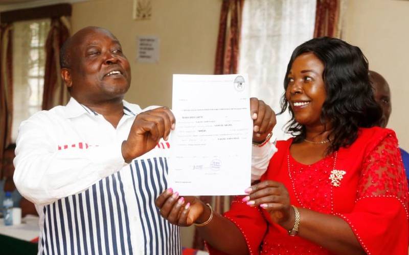 Sigh of relief for MP Samuel Arama after IEBC clearance