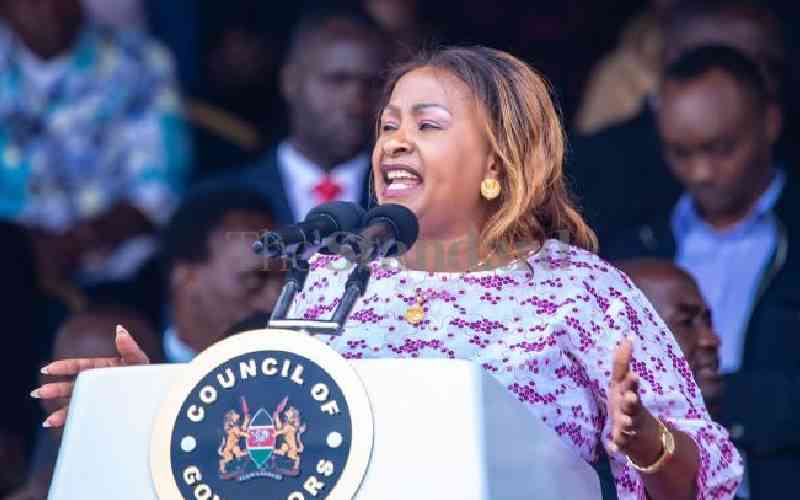 Wavinya speaks from UK, denies arrest claims