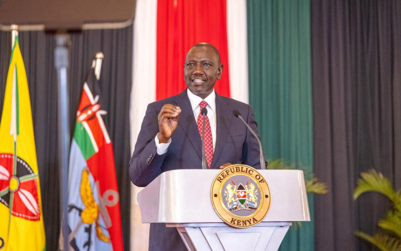Ruto declares war on drugs in new year address