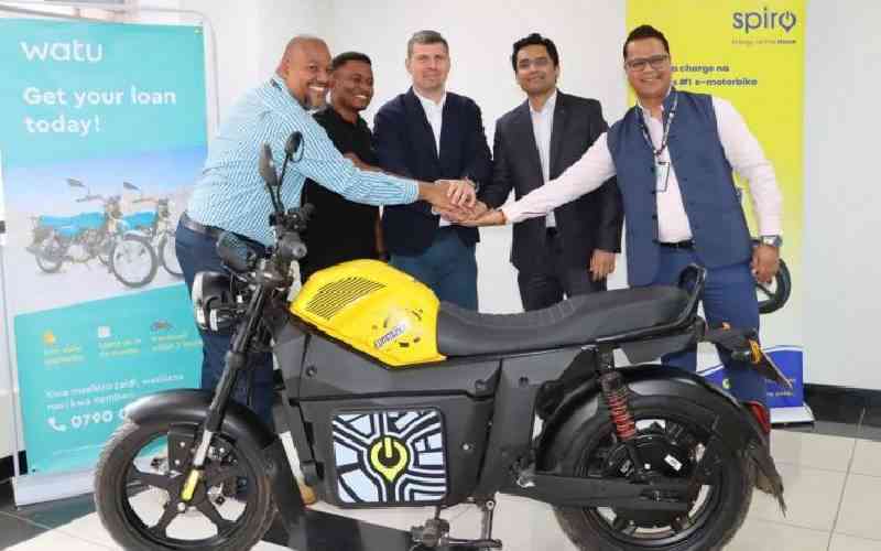 Watu and Spiro ink deal to finance electric motorcycles