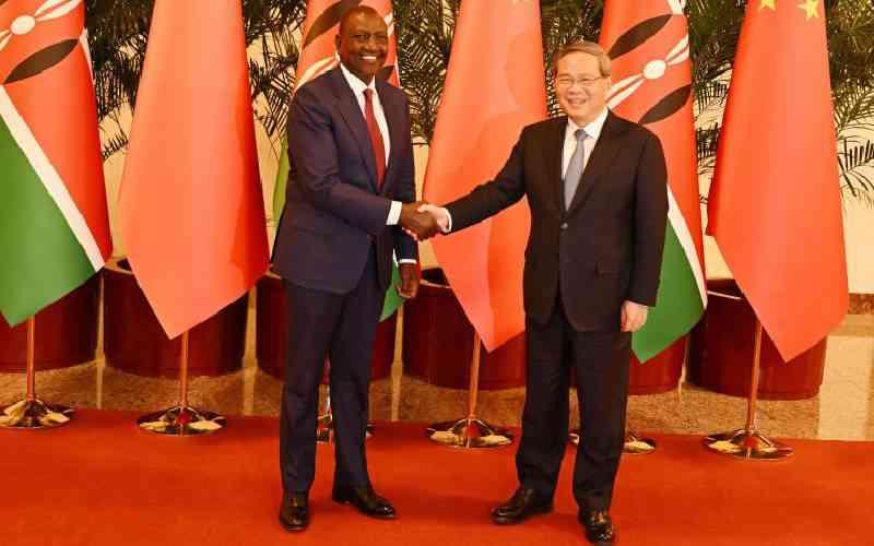 China hits US over cold-war tactics on aid to Kenya and trade threats
