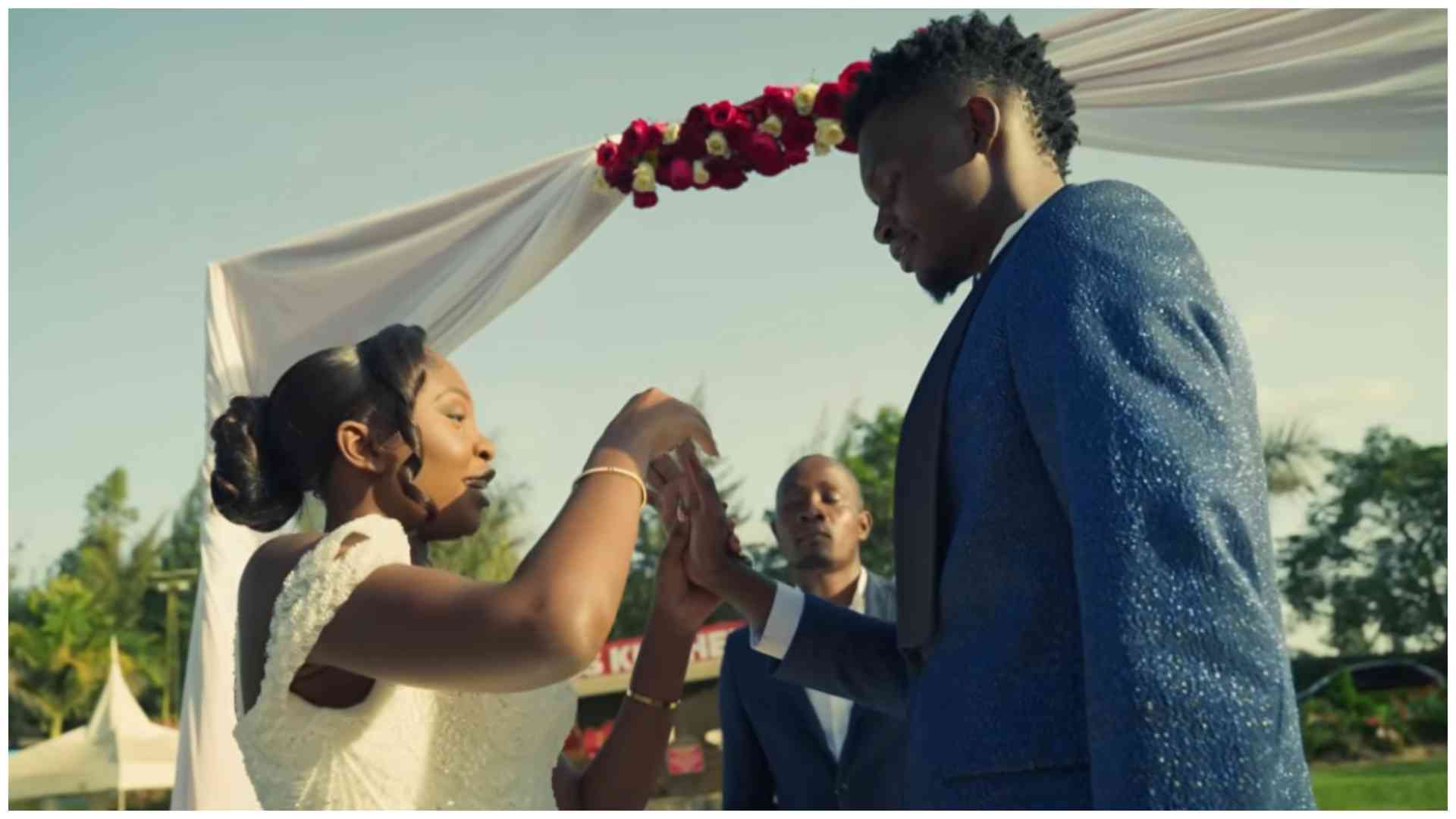 Content creators Whitney and Warren tie the knot after years of love, family and online scrutiny