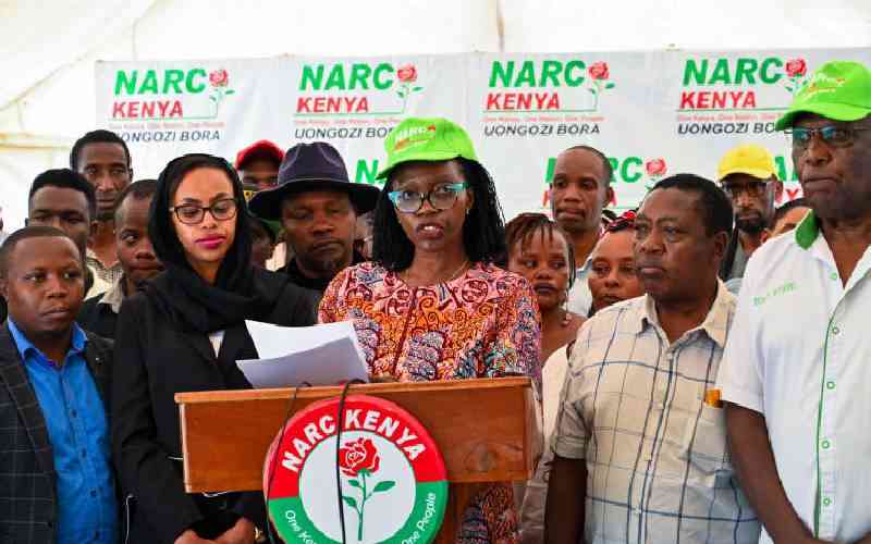 The State has ignored people's cries: Karua