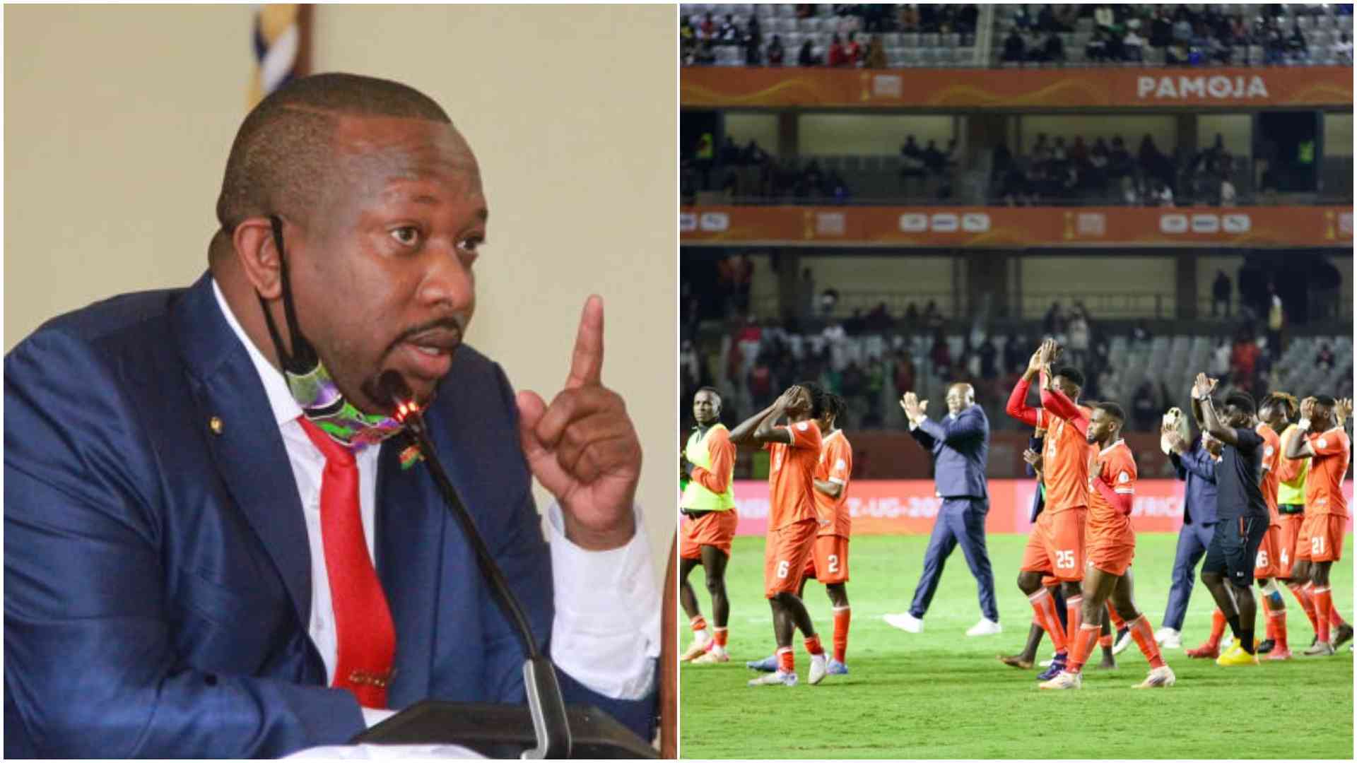 Mike Sonko petitions CAF over Harambee Stars CHAN elimination