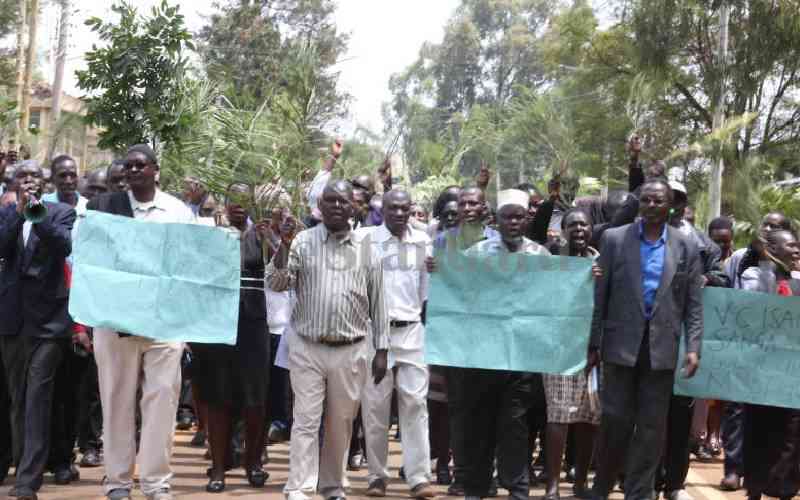 Shock as varsity workers face delayed and slashed salaries